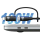 USAMS Kabel 2xC/USB/Micro-USB/Lightning 6w1 1,2m 100W PD czarny - 1568995 - zdjęcie 3
