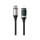 Kabel Lightning USAMS Kabel pleciony USB-C/Lightning LED 1,2m 20W PD Fast Charge