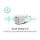 Silver Monkey Ładowarka GaN Smart Uno 100W Biała - 1572479 - zdjęcie 6