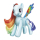 My Little Pony Skacząca Rainbow Dash - 179621 - zdjęcie 4