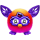 Hasbro Furbiś Crystal Pomarańcz i róż - 274879 - zdjęcie 1