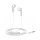 Słuchawki przewodowe Huawei AM116 Przewodowy biały