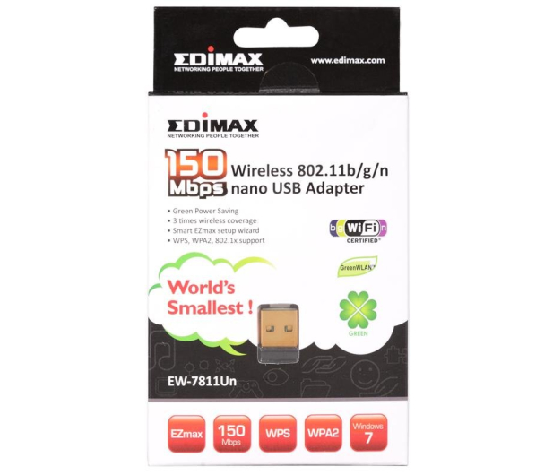 Edimax EW-7811Un V2 nano (802.11b/g/n 150Mb/s) - 60376 - zdjęcie 4