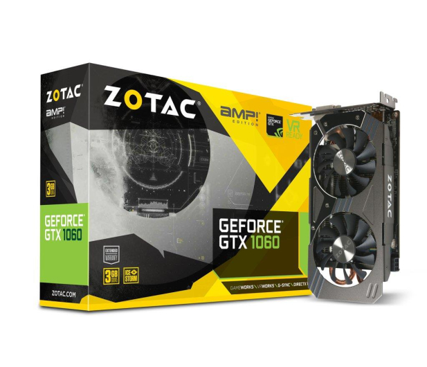 Zotac GeForce GTX 1060 AMP! Edition 3GB GDDR5 - 387537 - zdjęcie