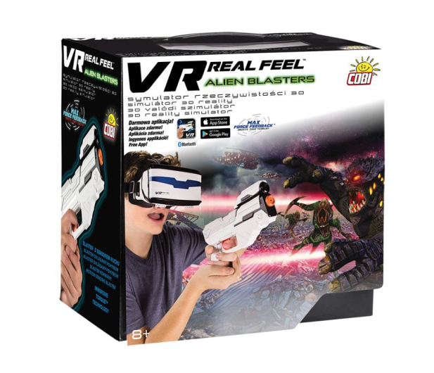 Cobi VR 3D Real Feel Gogle Alien blaster - 388187 - zdjęcie