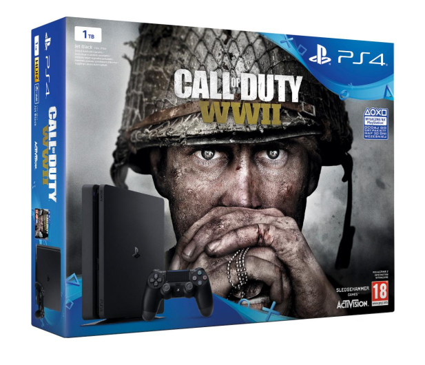 Sony PlayStation 4 1TB Slim + Call Of Duty WWII - 389076 - zdjęcie 7