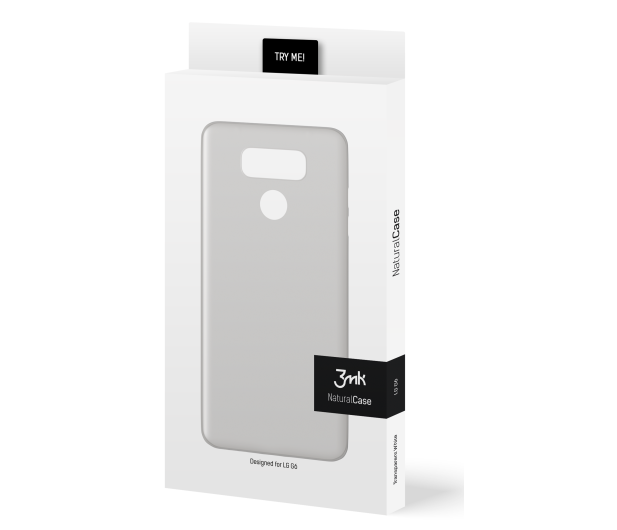 3mk Natural Case do LG G6 White - 390800 - zdjęcie