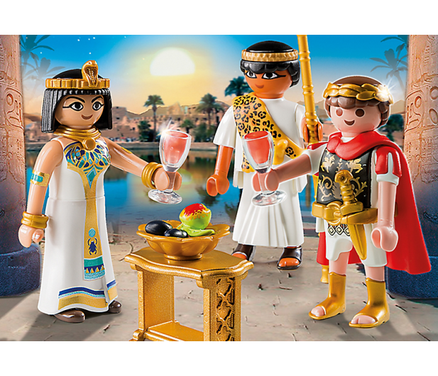 PLAYMOBIL Cezar i Kleopatra - 386269 - zdjęcie 3