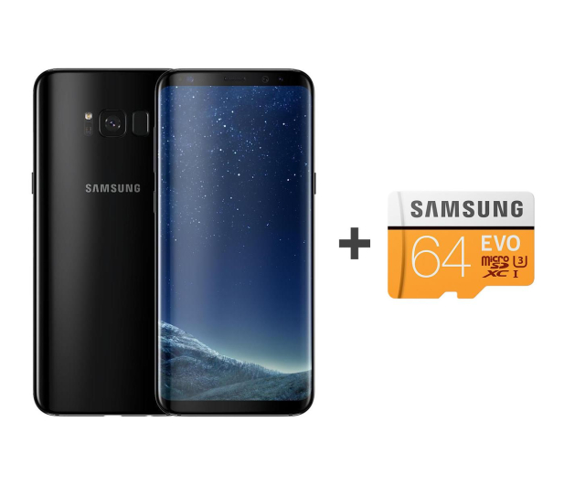 Samsung Galaxy S8 G950F Midnight Black + 64GB - 392936 - zdjęcie
