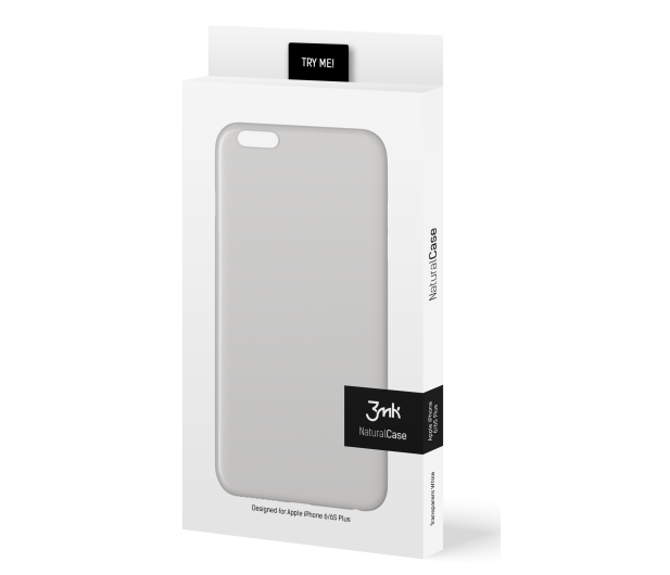 3mk Natural Case do iPhone 6s Plus White - 392584 - zdjęcie