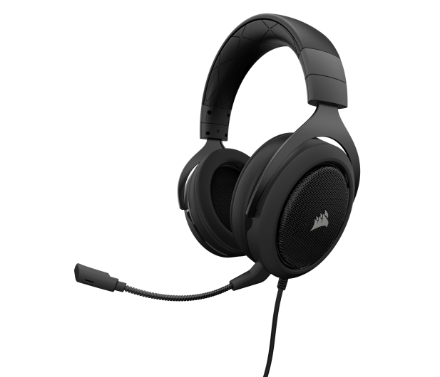 Corsair HS50 Stereo Gaming Headset (czarne) - 393727 - zdjęcie