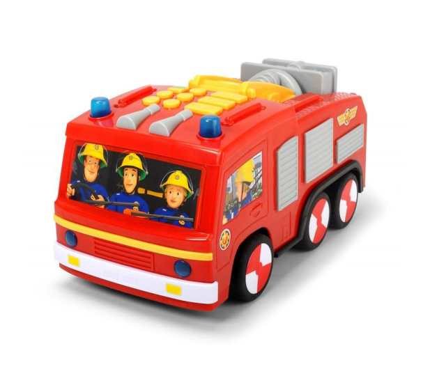 Dickie Toys Strażak Sam Wóz strażacki Jupiter Super Tech - 394428 - zdjęcie
