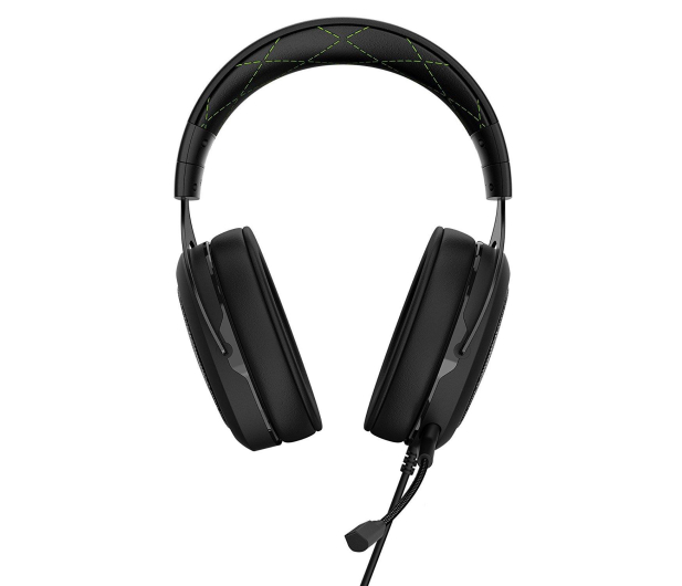 Corsair HS50 Stereo Gaming Headset (zielone) - 395037 - zdjęcie 2