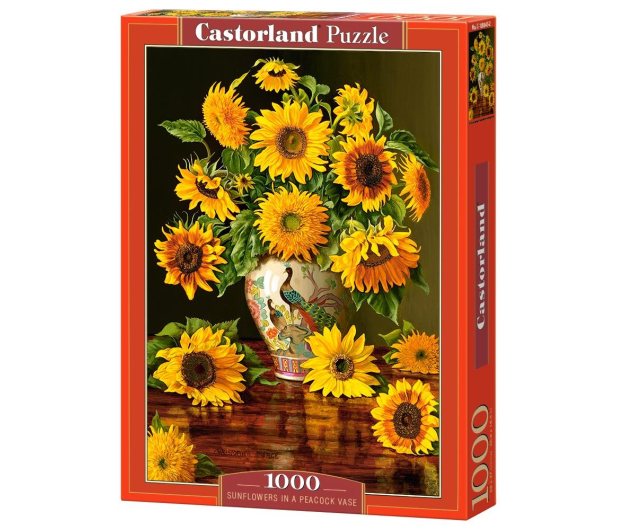 Castorland Sunflowers in a Peacock Vase - 394787 - zdjęcie