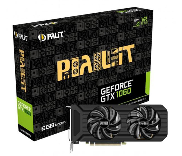 Palit GeForce GTX 1060 Dual 6GB GDDR5 - 363579 - zdjęcie