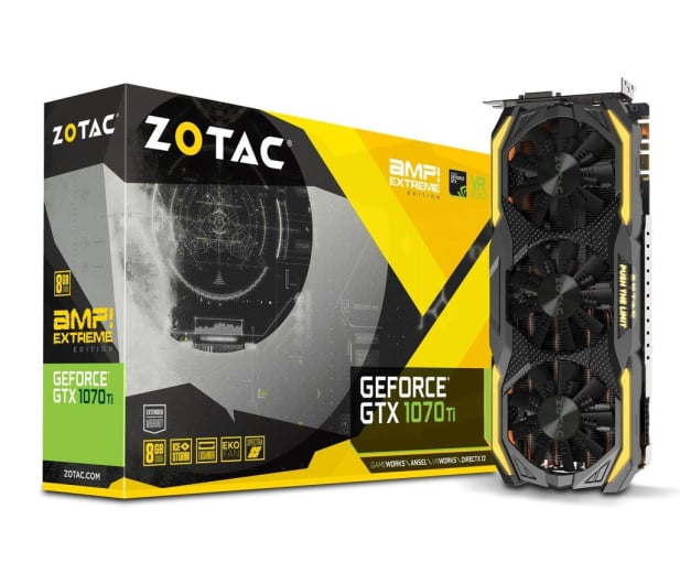 Zotac GeForce GTX 1070 Ti AMP EXTREME 8GB GDDR5 - 391339 - zdjęcie