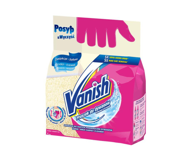 Vanish Proszek do dywanów Clean&Fresh 650g - 391475 - zdjęcie