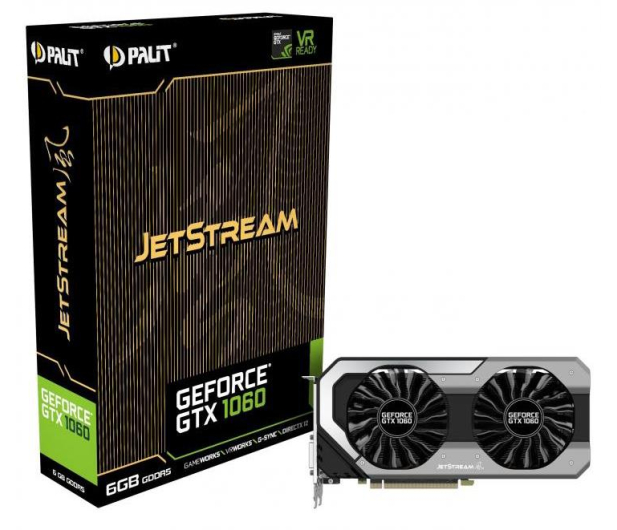 Palit GeForce GTX 1060 JetStream 6GB GDDR5 - 374647 - zdjęcie