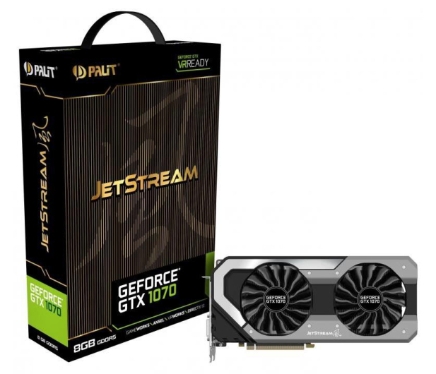 Palit GeForce GTX 1070 JetStream 8GB GDDR5 - 374654 - zdjęcie