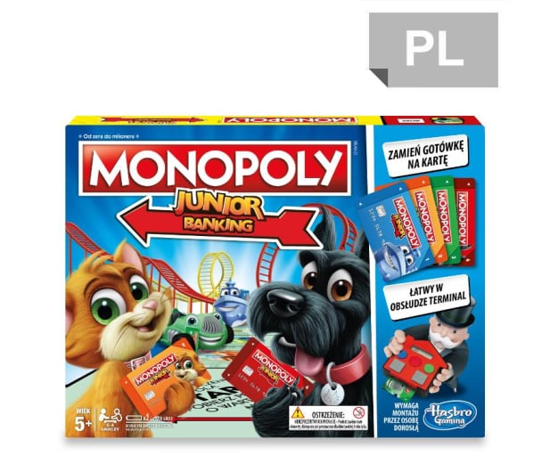 Hasbro Monopoly Junior Electronic Banking - 398583 - zdjęcie