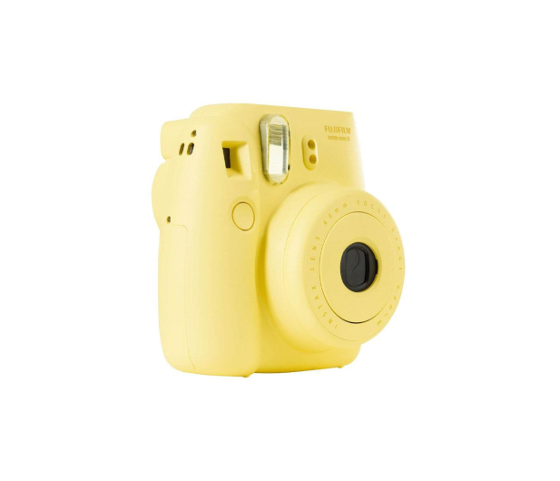 Fujifilm Instax Mini 8 żółty BOX "L" - 364789 - zdjęcie