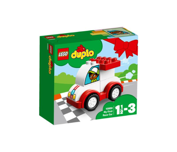 LEGO DUPLO Moja pierwsza wyścigówka - 395106 - zdjęcie
