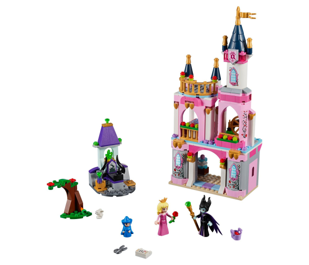 LEGO Disney Bajkowy zamek Śpiącej Królewny - 393884 - zdjęcie 2