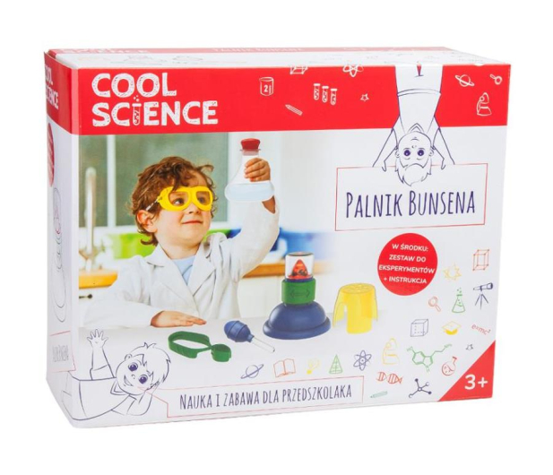 TM Toys Cool Science Palnik Bunsena - 382172 - zdjęcie