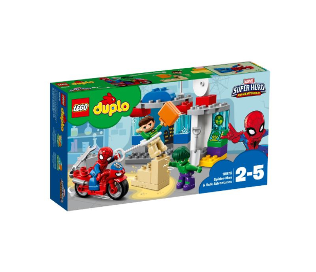 LEGO DUPLO Przygody Spider-Mana i Hulka - 395117 - zdjęcie