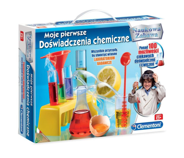 Clementoni Moje pierwsze doświadczenia chemiczne - 159996 - zdjęcie