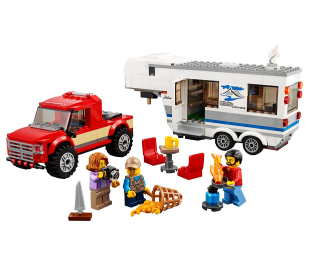 LEGO City Pickup z przyczepą - 394058 - zdjęcie 2
