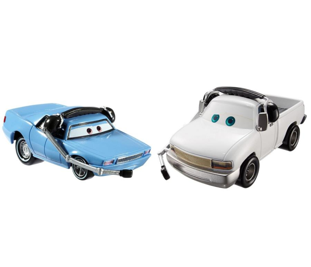 Mattel Disney Cars Artie i Brian Fee Clamp - 347281 - zdjęcie