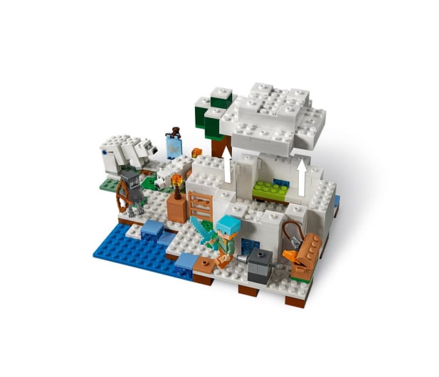 LEGO Minecraft Igloo niedźwiedzia polarnego - 395136 - zdjęcie 4
