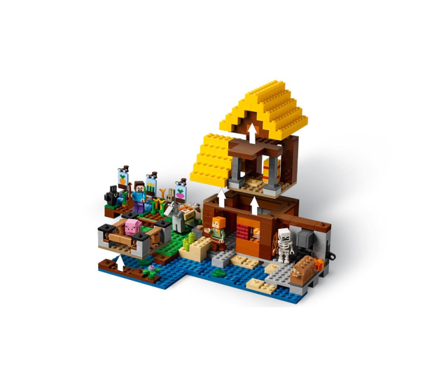 LEGO Minecraft Wiejska chatka - 395138 - zdjęcie 4