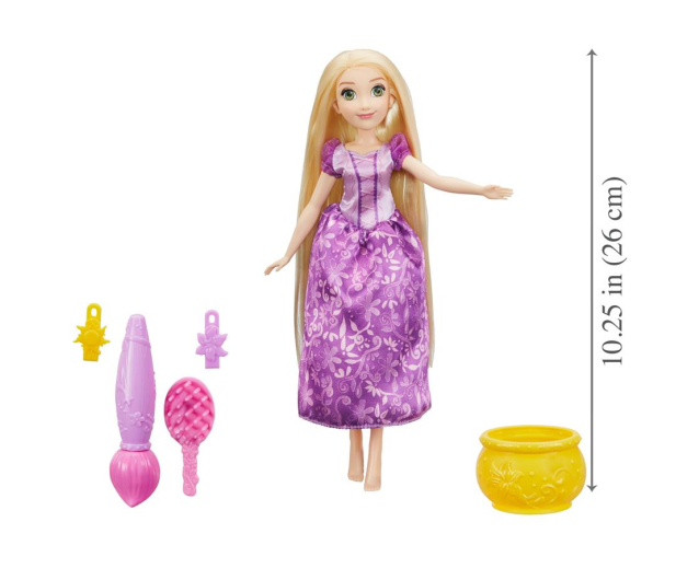 Hasbro Disney Princess Roszpunka z magicznym stempelkiem - 399644 - zdjęcie 2