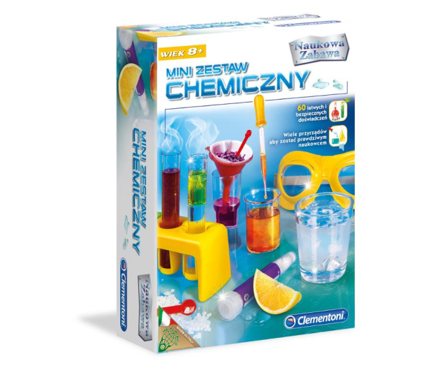 Clementoni Mini Zestaw Chemiczny - 395827 - zdjęcie