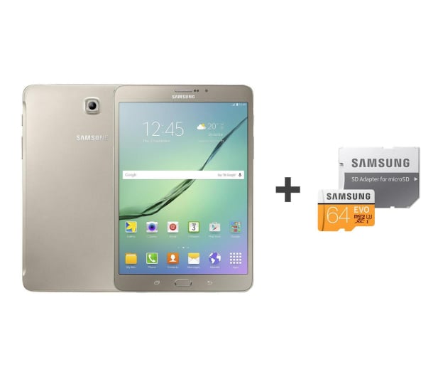 Samsung Galaxy Tab S2 8.0 T719 32GB LTE złoty + 64GB - 396773 - zdjęcie
