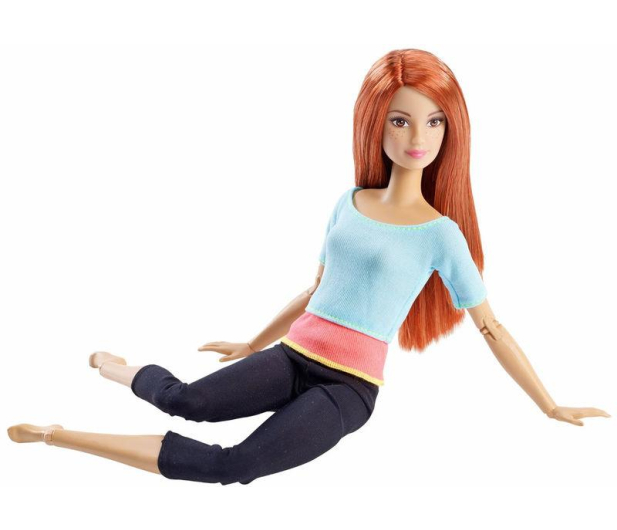 Barbie Made to Move błękitny top - 363783 - zdjęcie 3