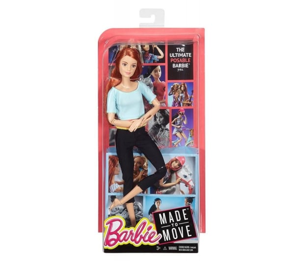 Barbie Made to Move błękitny top - 363783 - zdjęcie 5