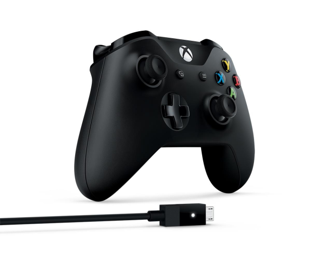 Microsoft Xbox One Controller + Kabel PC - 540036 - zdjęcie 2