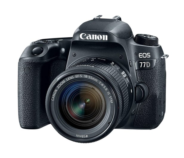 Canon EOS 77D 18-55 mm f4-5,6 IS STM - 364203 - zdjęcie