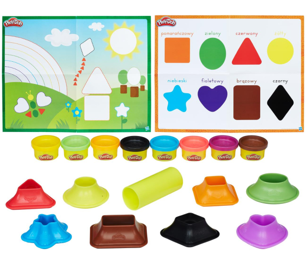Play-Doh Kolory i Kształty - 357011 - zdjęcie 2