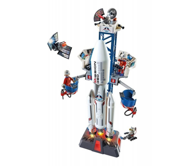 PLAYMOBIL Rakieta kosmiczna ze stacją bazową - 365163 - zdjęcie 2