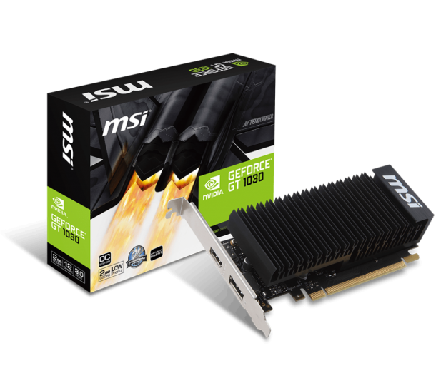 MSI GeForce GT 1030 2GH LP OC 2GB GDDR5 - 365801 - zdjęcie