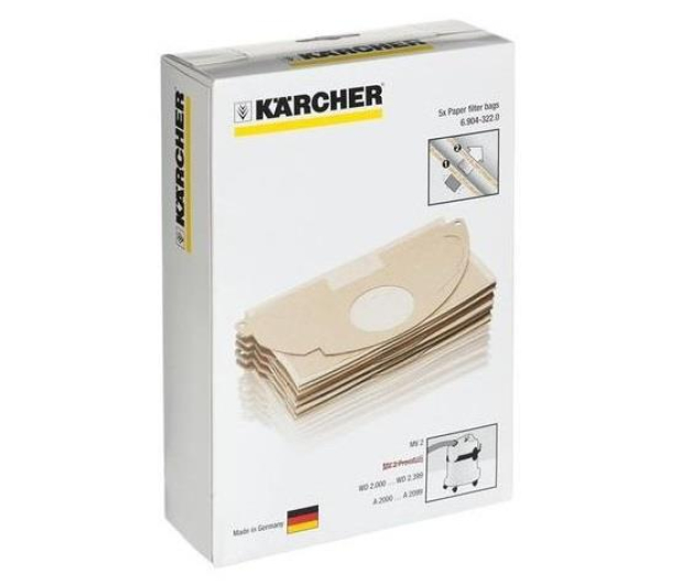 Karcher 6.904-322.0 Papierowe torebki filtracyjne - 366258 - zdjęcie