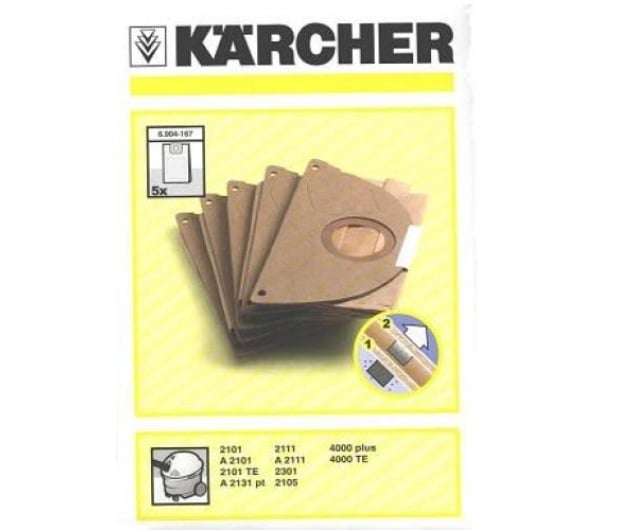 Karcher Worki filtracyjne-zestaw (5 sztuk) - 366252 - zdjęcie 1