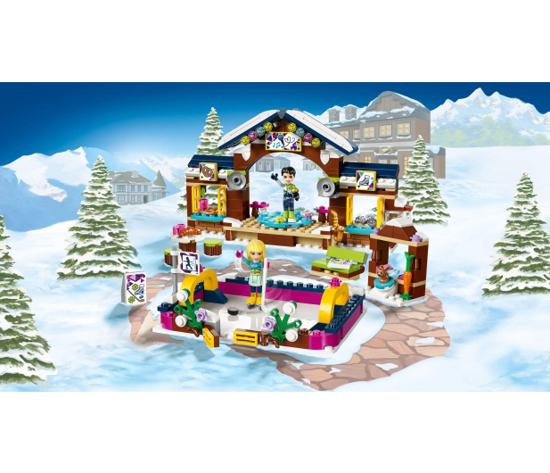 LEGO Friends Lodowisko w zimowym kurorcie - 367038 - zdjęcie 2