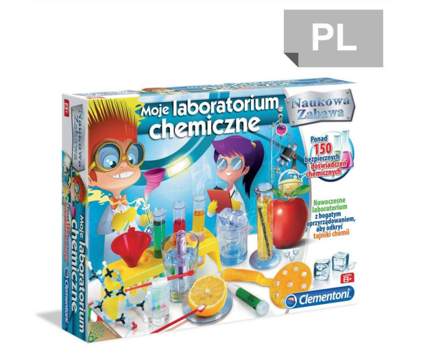 Clementoni Moje laboratorium chemiczne - 314014 - zdjęcie