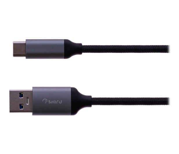 SHIRU Kabel USB typ C - USB 3.1 w oplocie - 361716 - zdjęcie 3