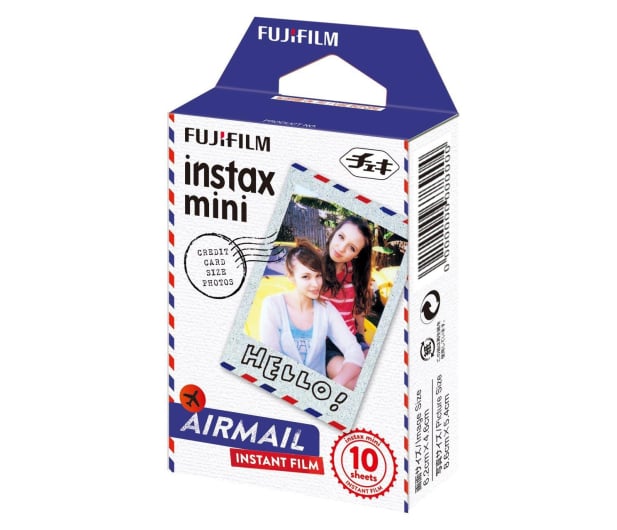 Fujifilm Wkład Instax Mini Airmail 10 szt.  - 367559 - zdjęcie